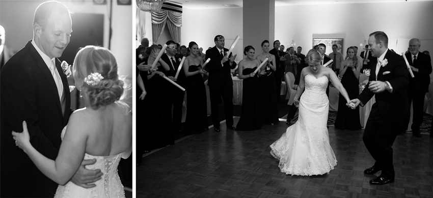 first dance at genesee grande wedding reception