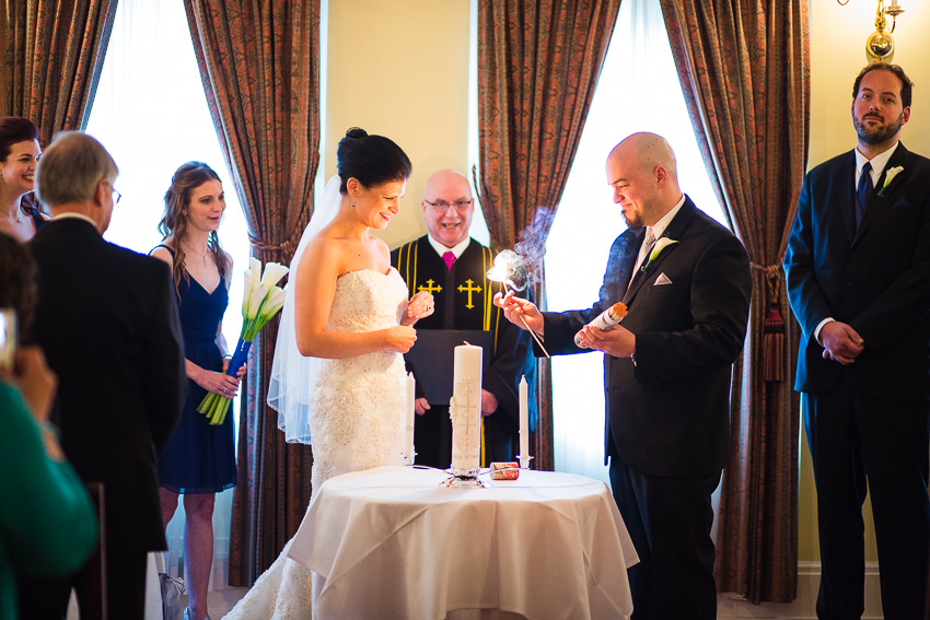 Syracuse Century Club wedding ceremony