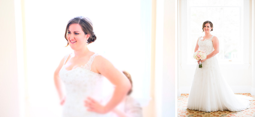 bride photos at Otesaga Resort