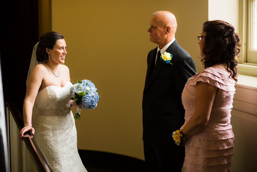 candid Hendricks Chapel wedding photography