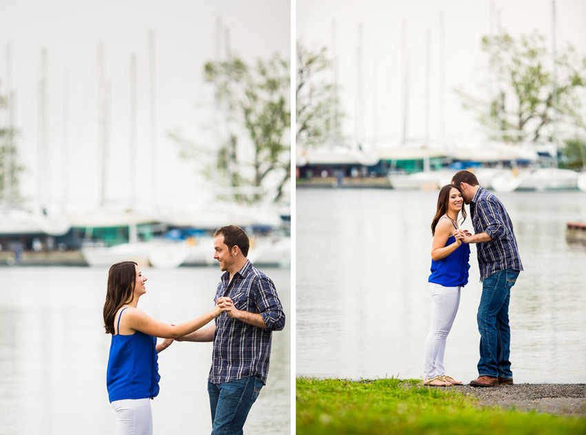 sackets harbor marina engagement photos