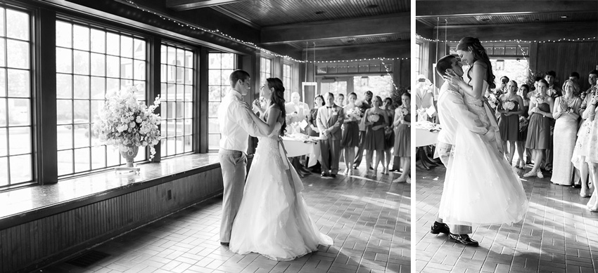 romantic sherwood inn wedding reception