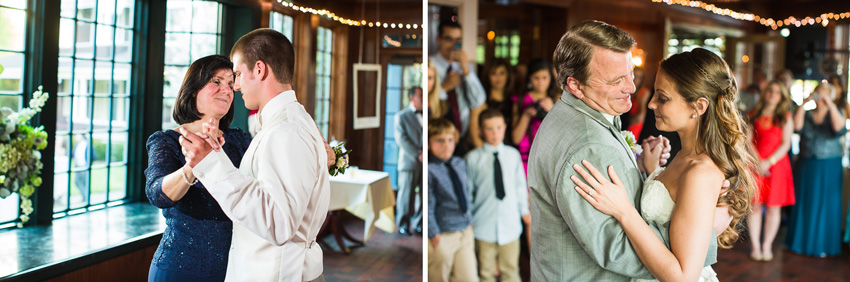 parent dances at Skaneateles wedding