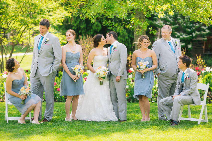 wedding photos at Turning Stone Casino Great Lawn