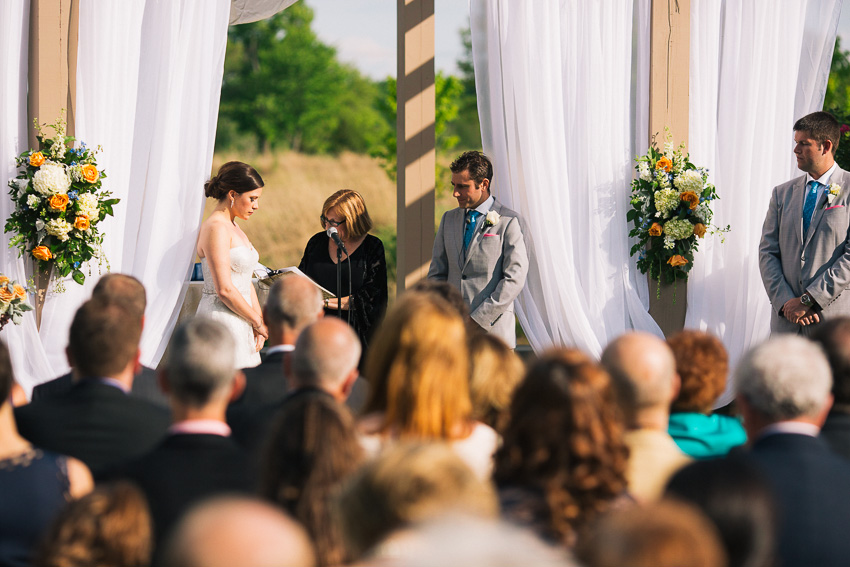 Turning Stone wedding ceremony photos
