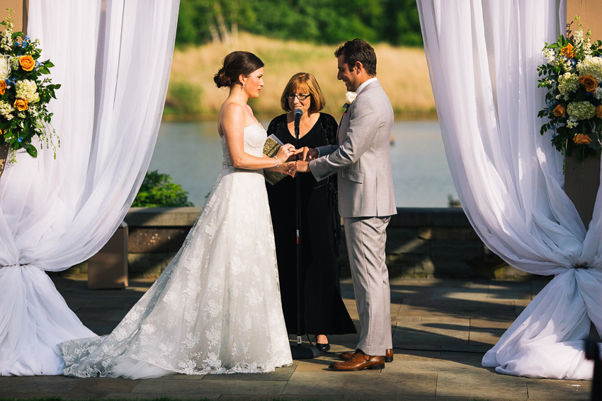 Turning stone outdoor wedding photos