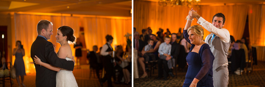 parent dances at Shenendoah Clubhouse wedding