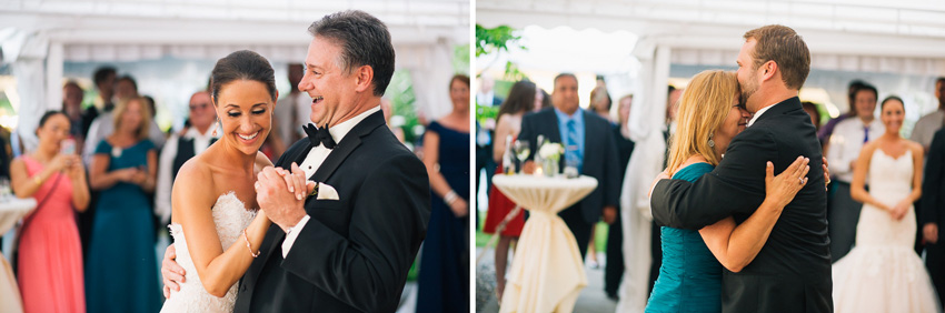 parent dances at Aurora Inn wedding