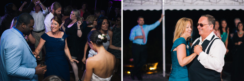 dancing at Aurora Inn wedding reception