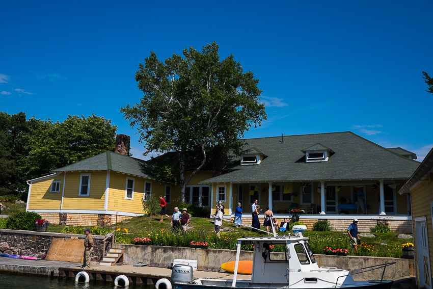 Private home on Grindstone Island