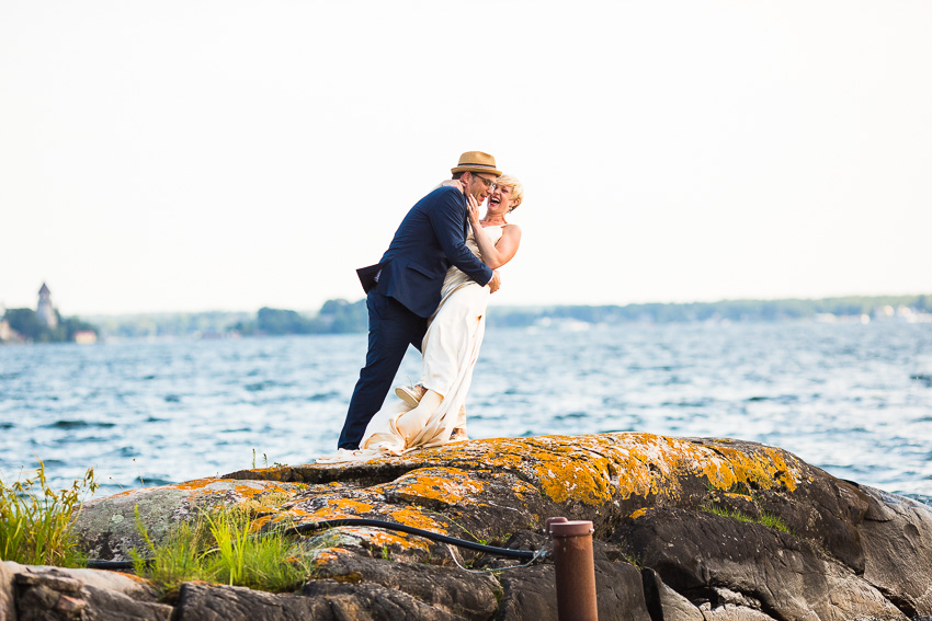 wedding photos on grindstone island