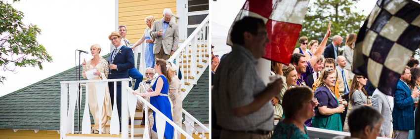 wedding reception in Clayton, NY