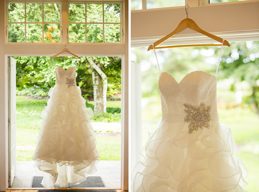 allure bridals wedding gown at John Joseph Inn