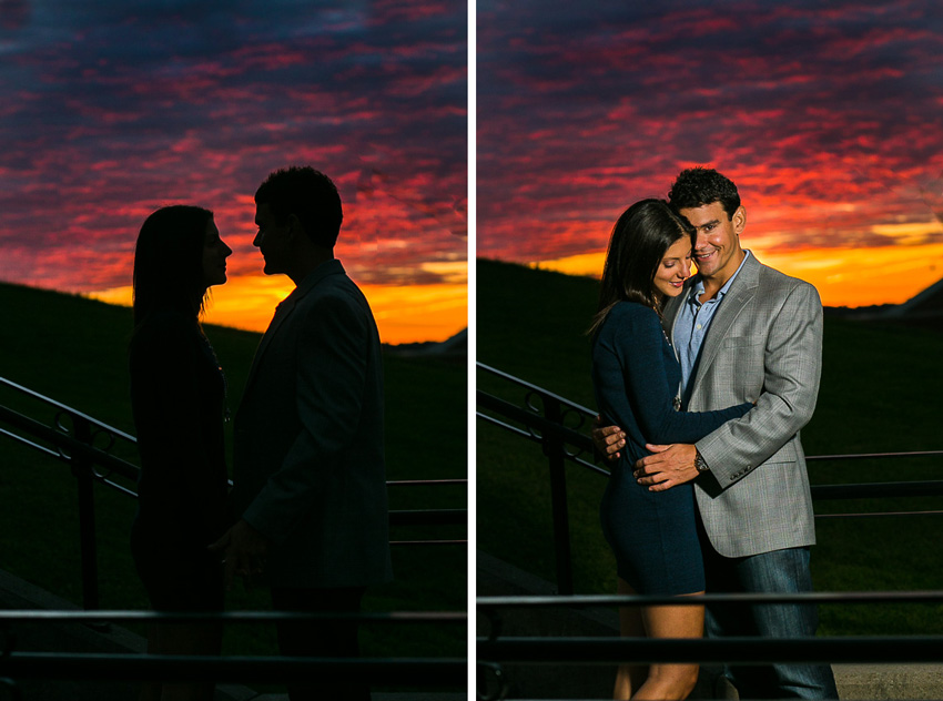 engagement photography at syracuse university