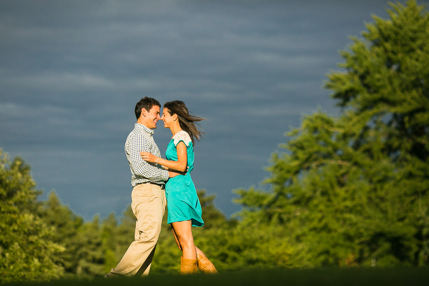 syracuse park engagement photos