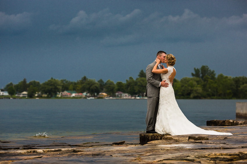 St. Lawrence River wedding photography