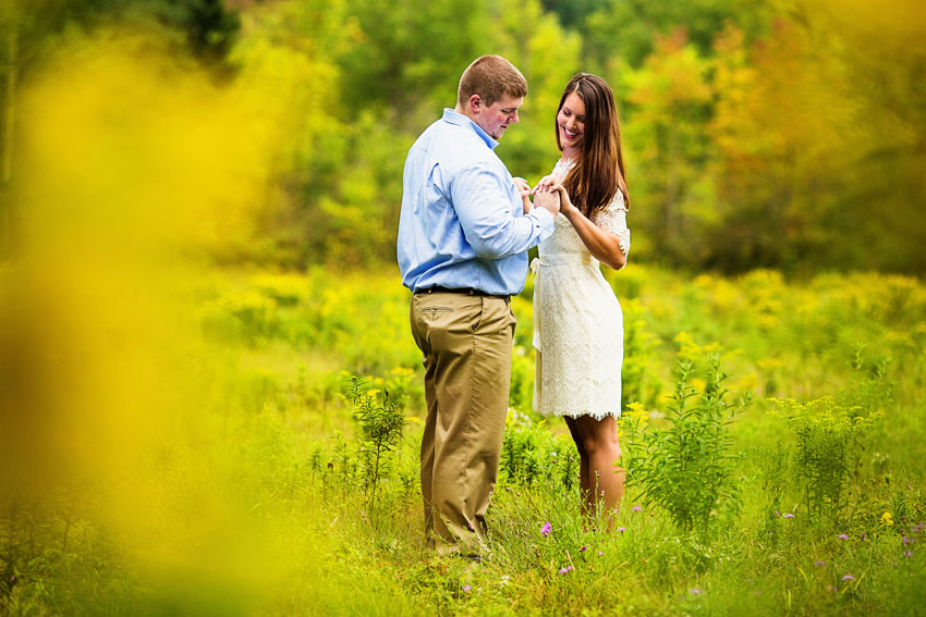 pratt's falls engagement photography