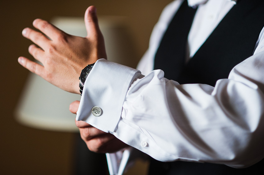 groom's cufflinks