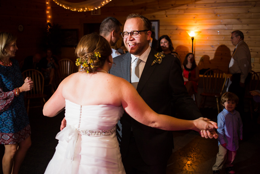 fun wedding at west branch resort in deposit, ny