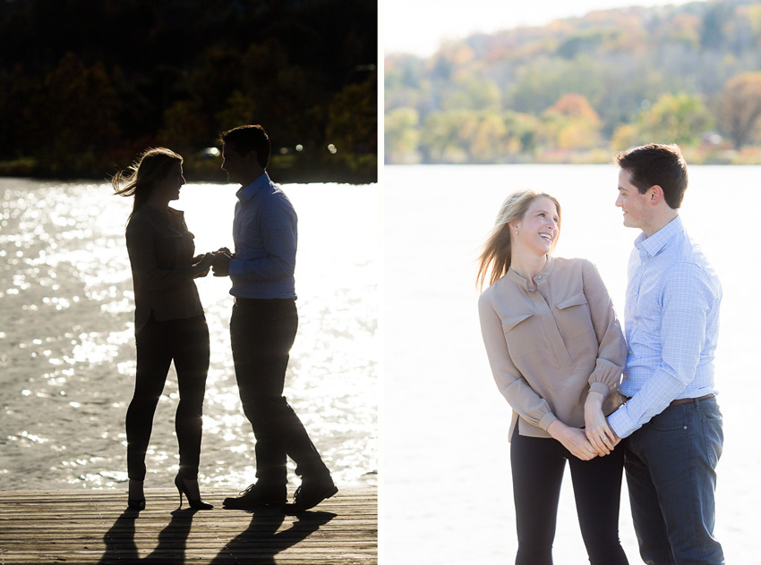 photos on the dock at Ithaca Farmers Market