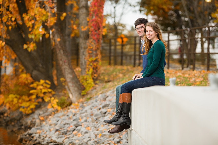 engagement photos at schoen place 