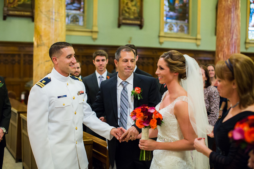 Syracuse Assumption Church wedding ceremony photos