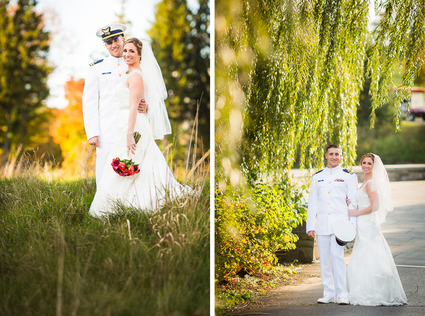 wedding photos at Turning Stone Casino