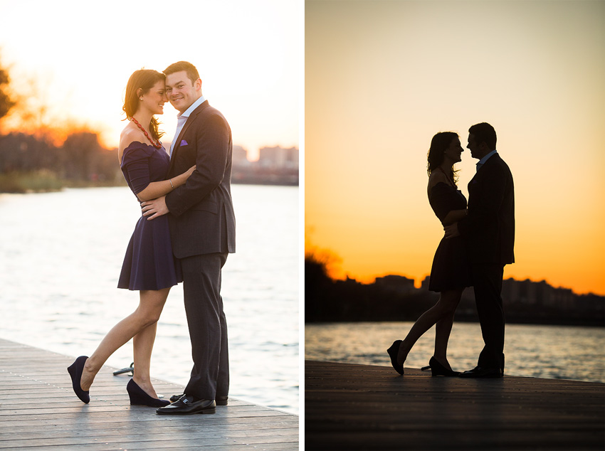 storrow drive charles river engagement photos