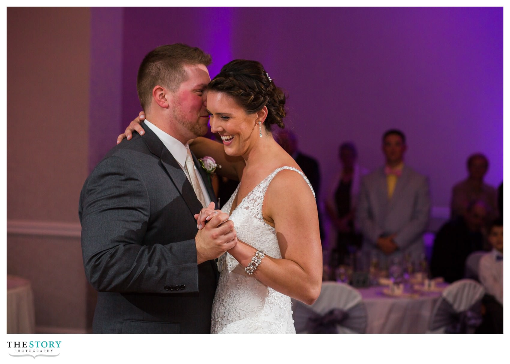 first dance at Genesee Grande wedding reception