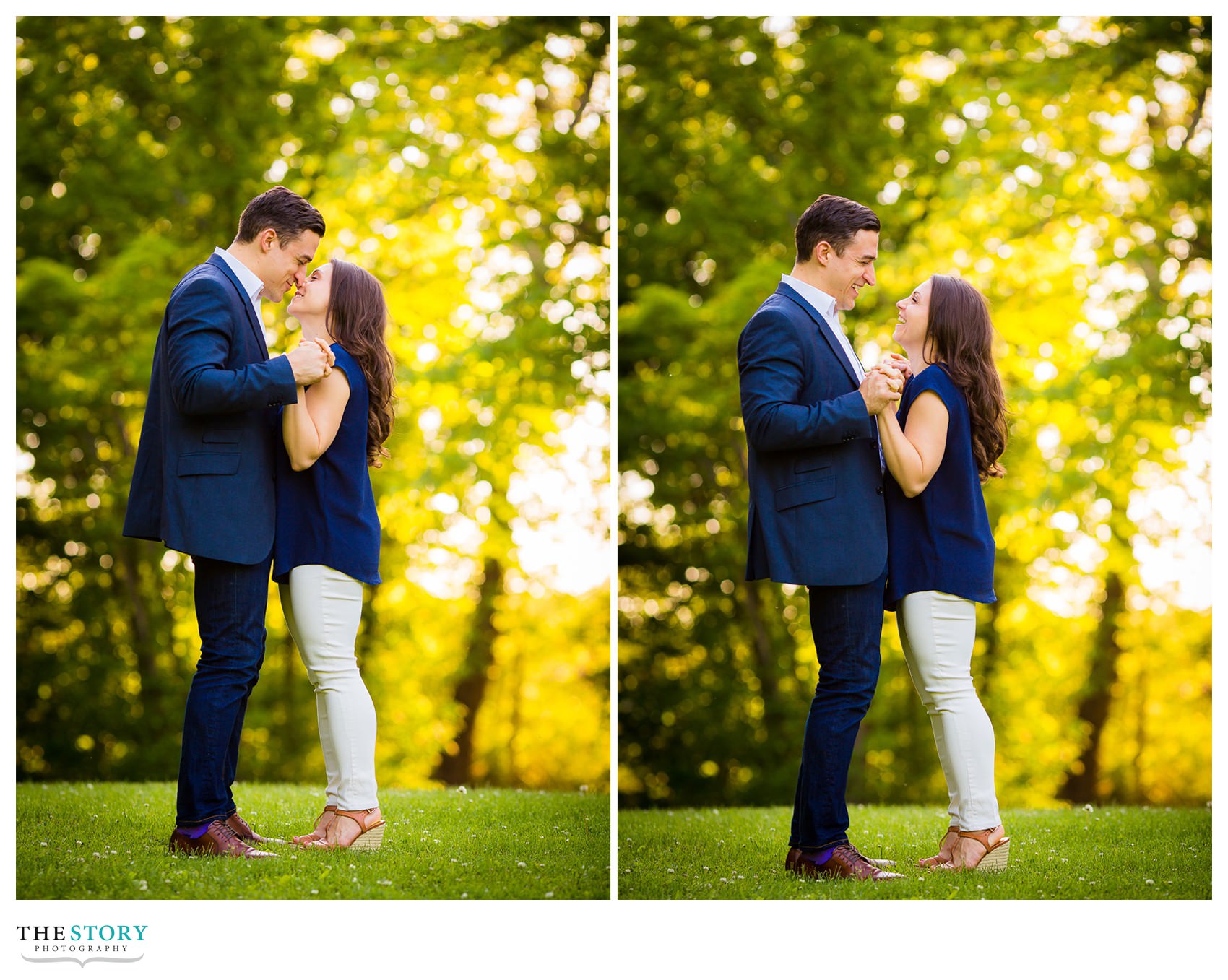 engagement photos at green lakes