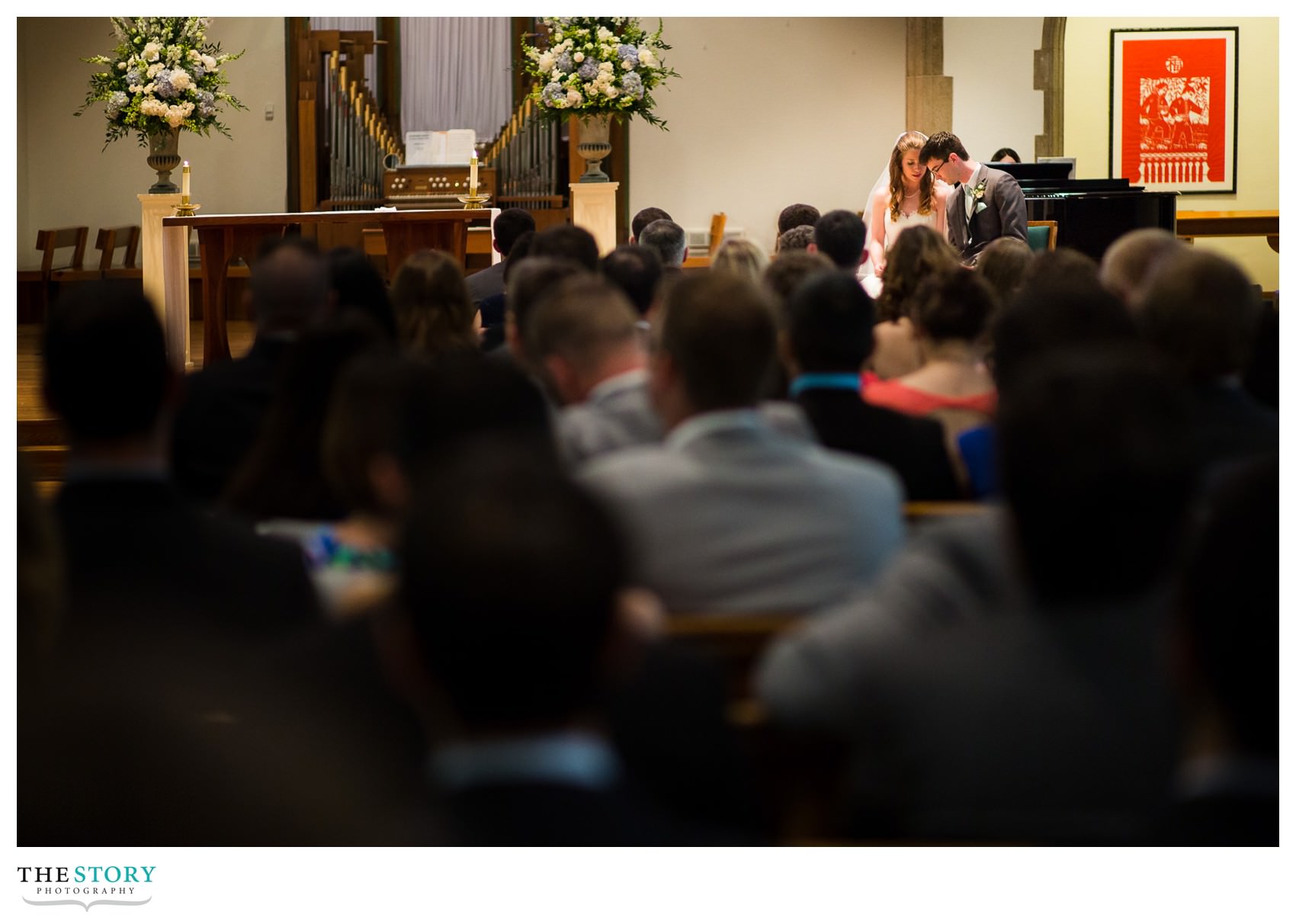 wedding photos at Nazareth Linehan Chapel