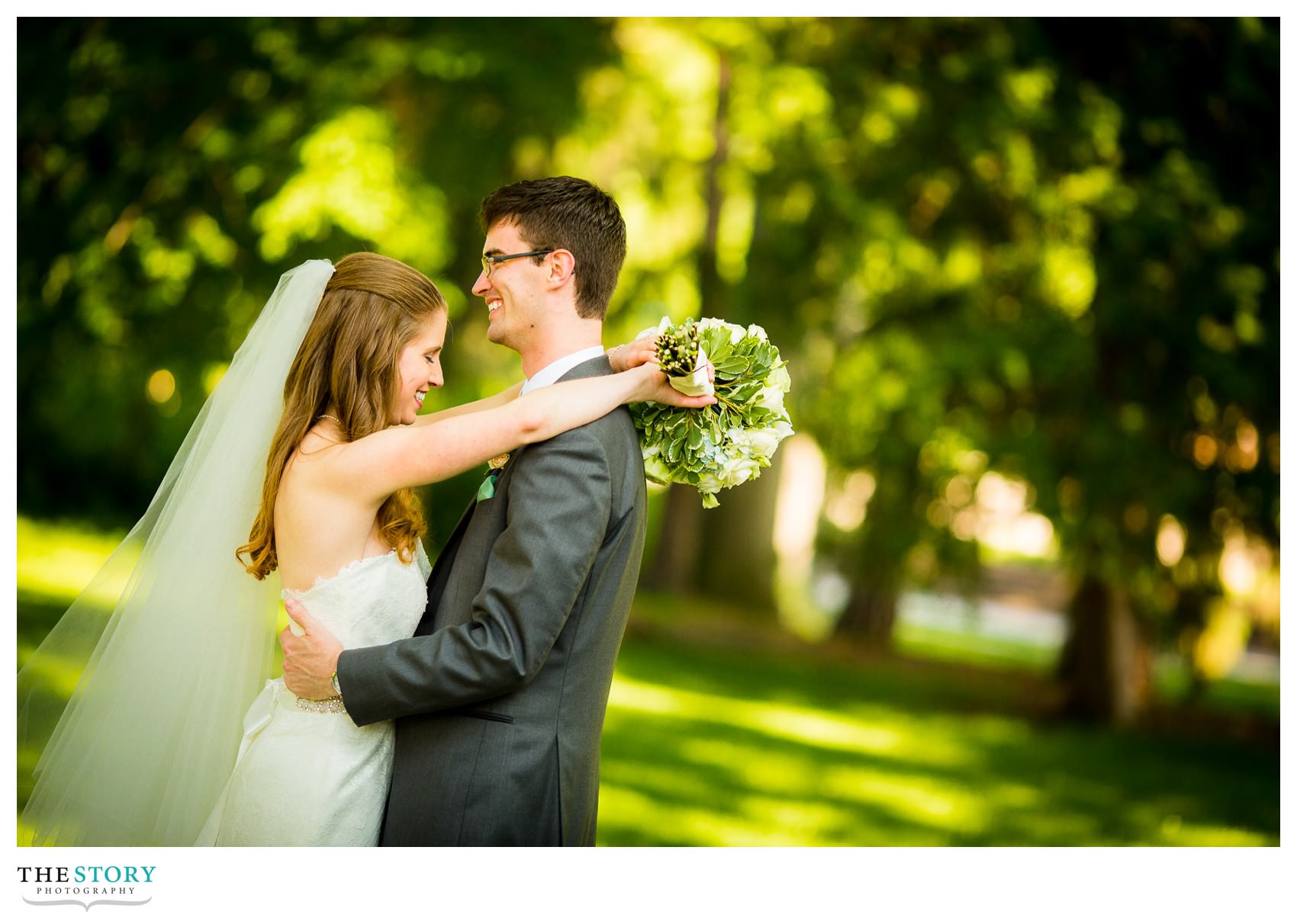 wedding photography at Nazareth College