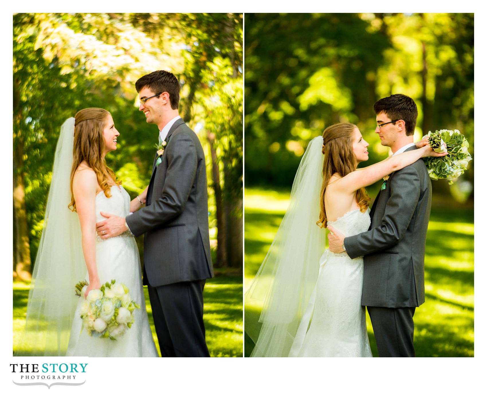 wedding photos at Nazareth College