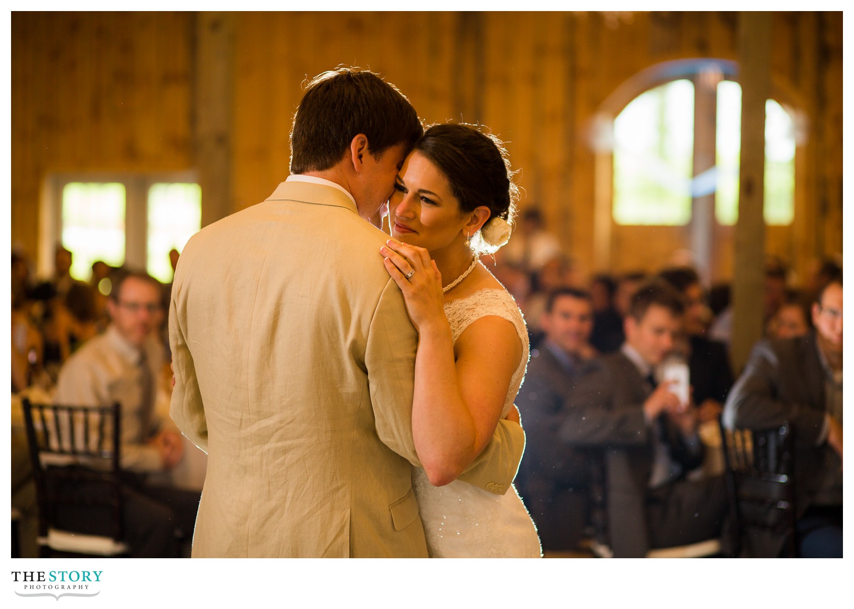 barn wedding reception at Wolf Oak Acres