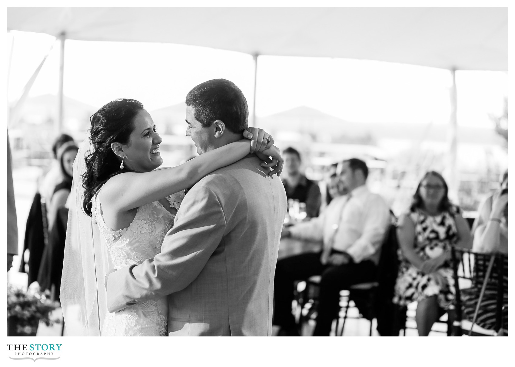 first dance at Anyela's wedding reception