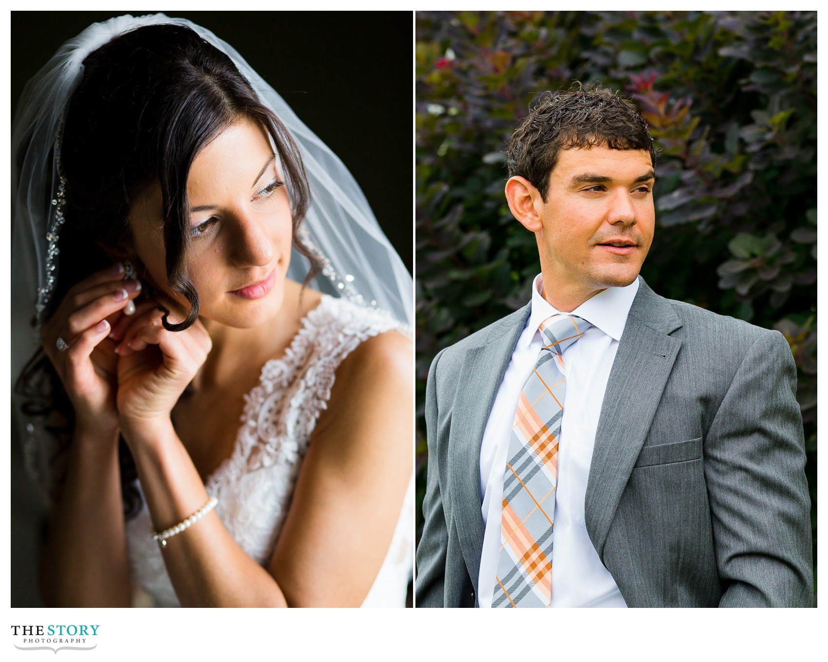 wedding day portraits in cazenovia