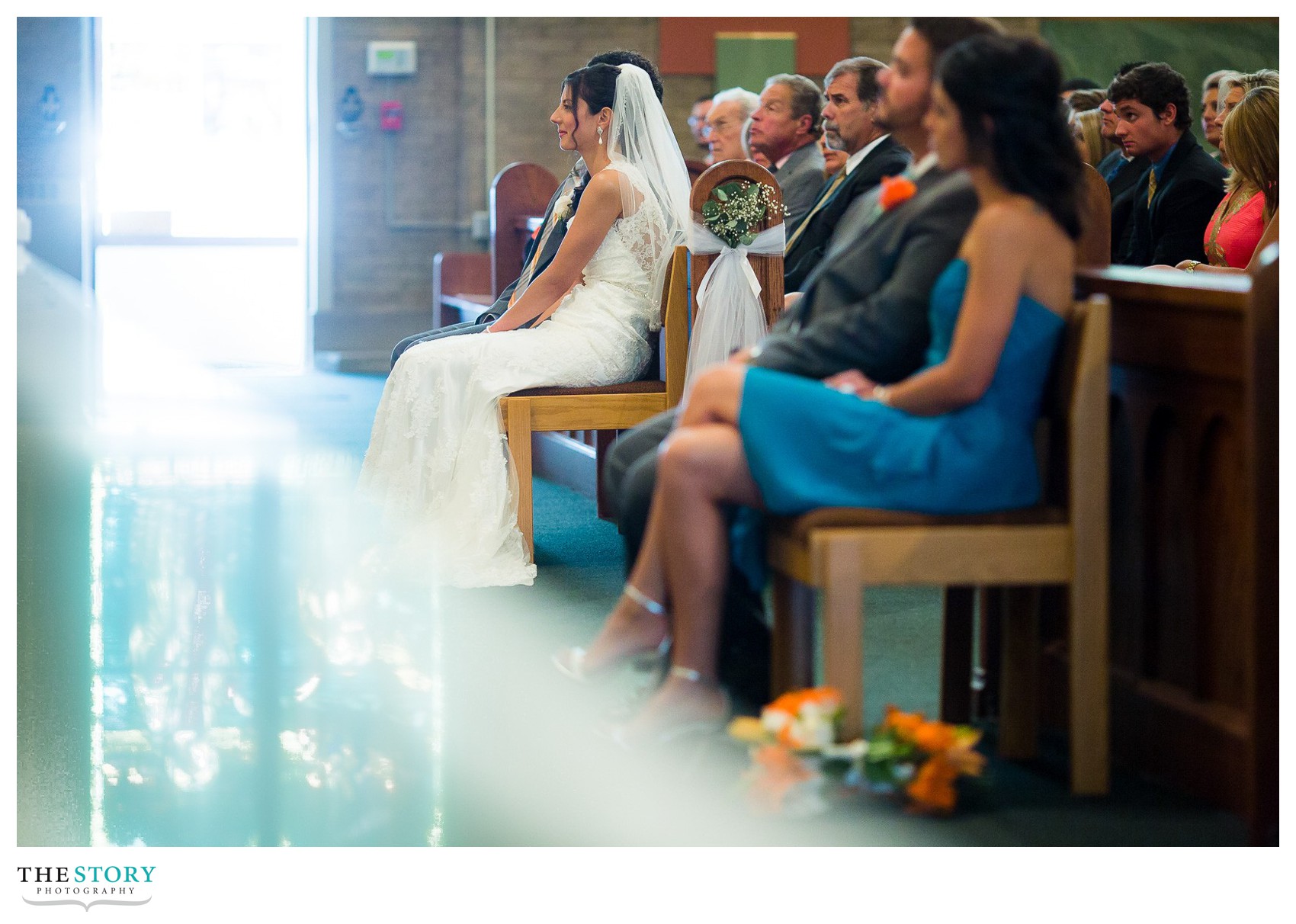 wedding ceremony at st. matthew's east syracuse