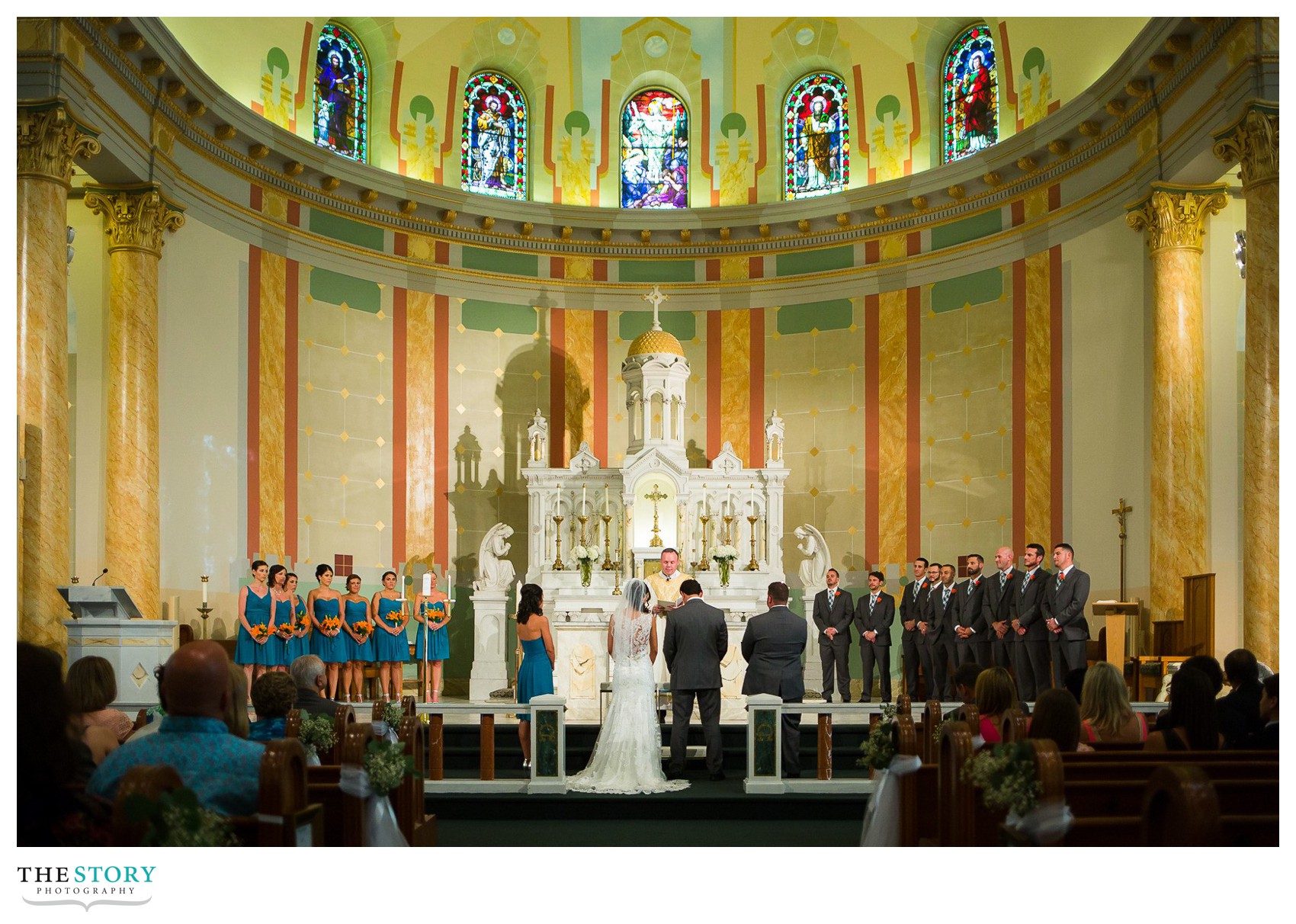 st. matthew's church east syracuse wedding ceremony