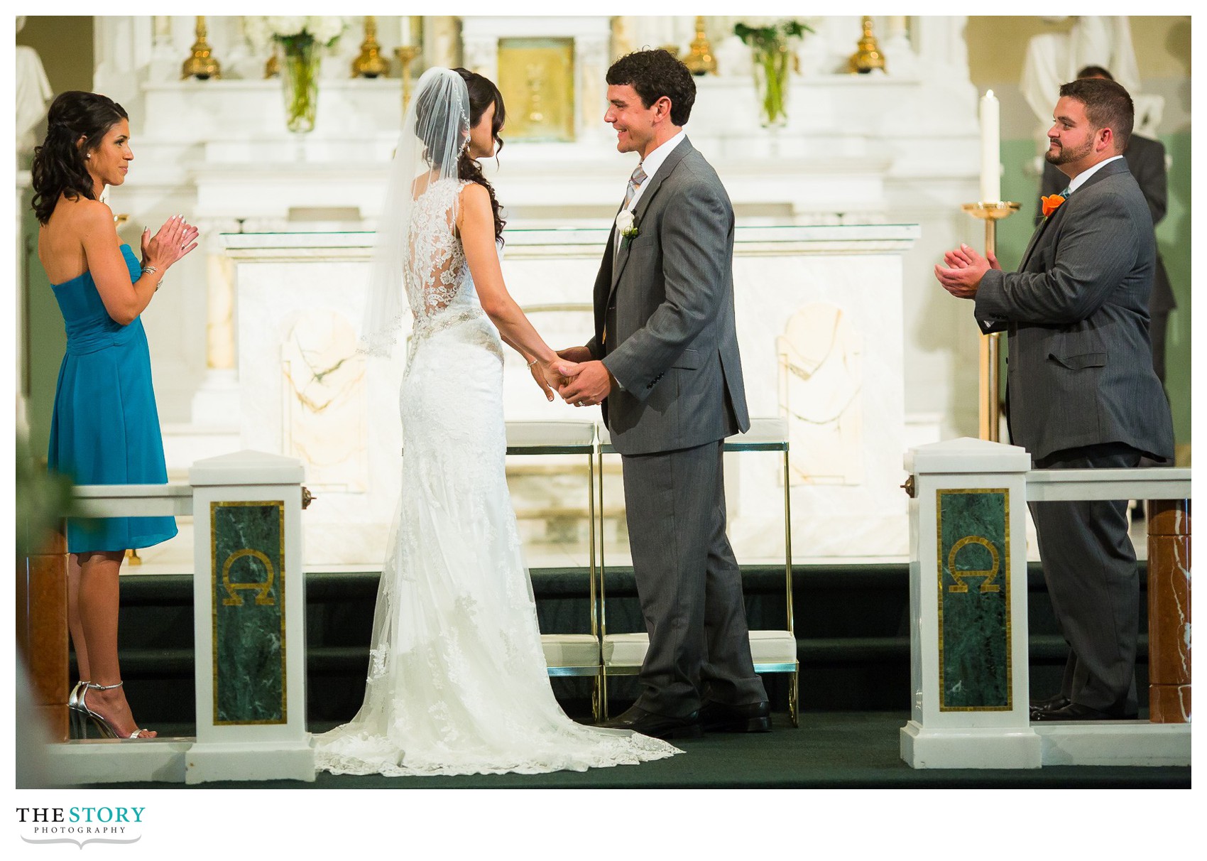 st. matthews church wedding ceremony in east syracuse