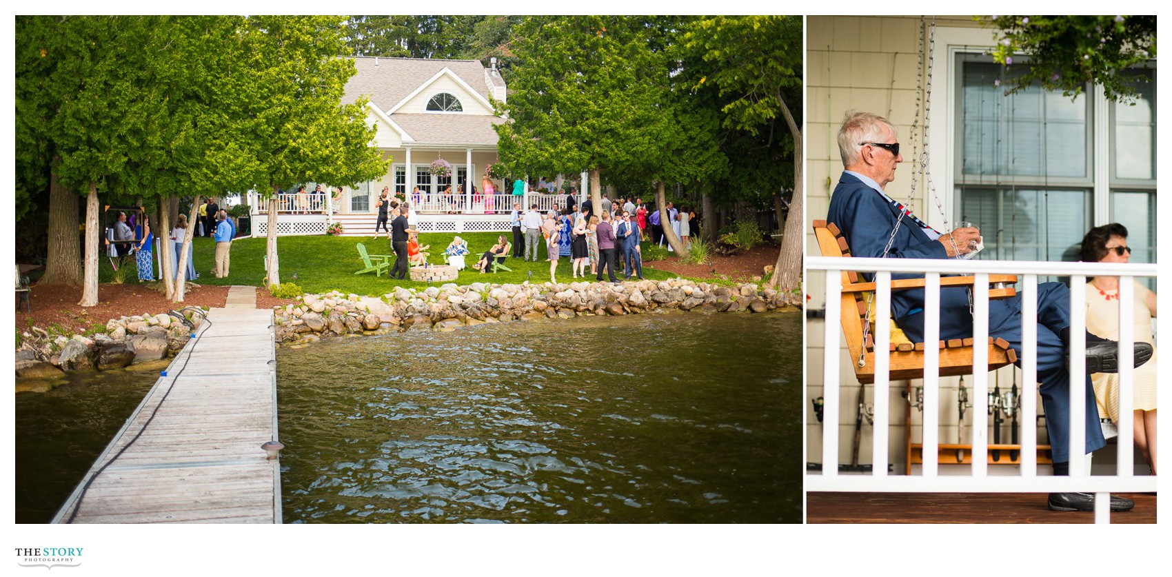 lakeside wedding in cazenovia