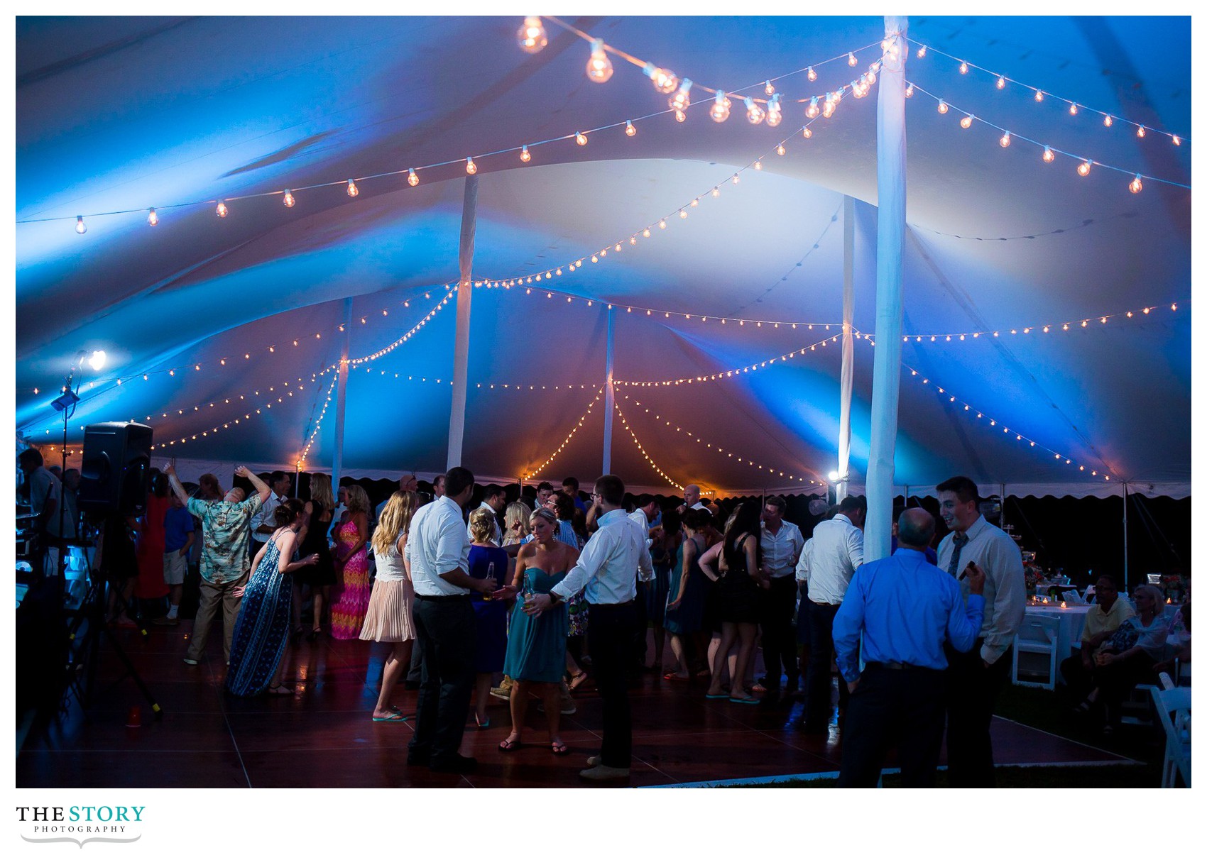 tent wedding reception in cazenovia, ny