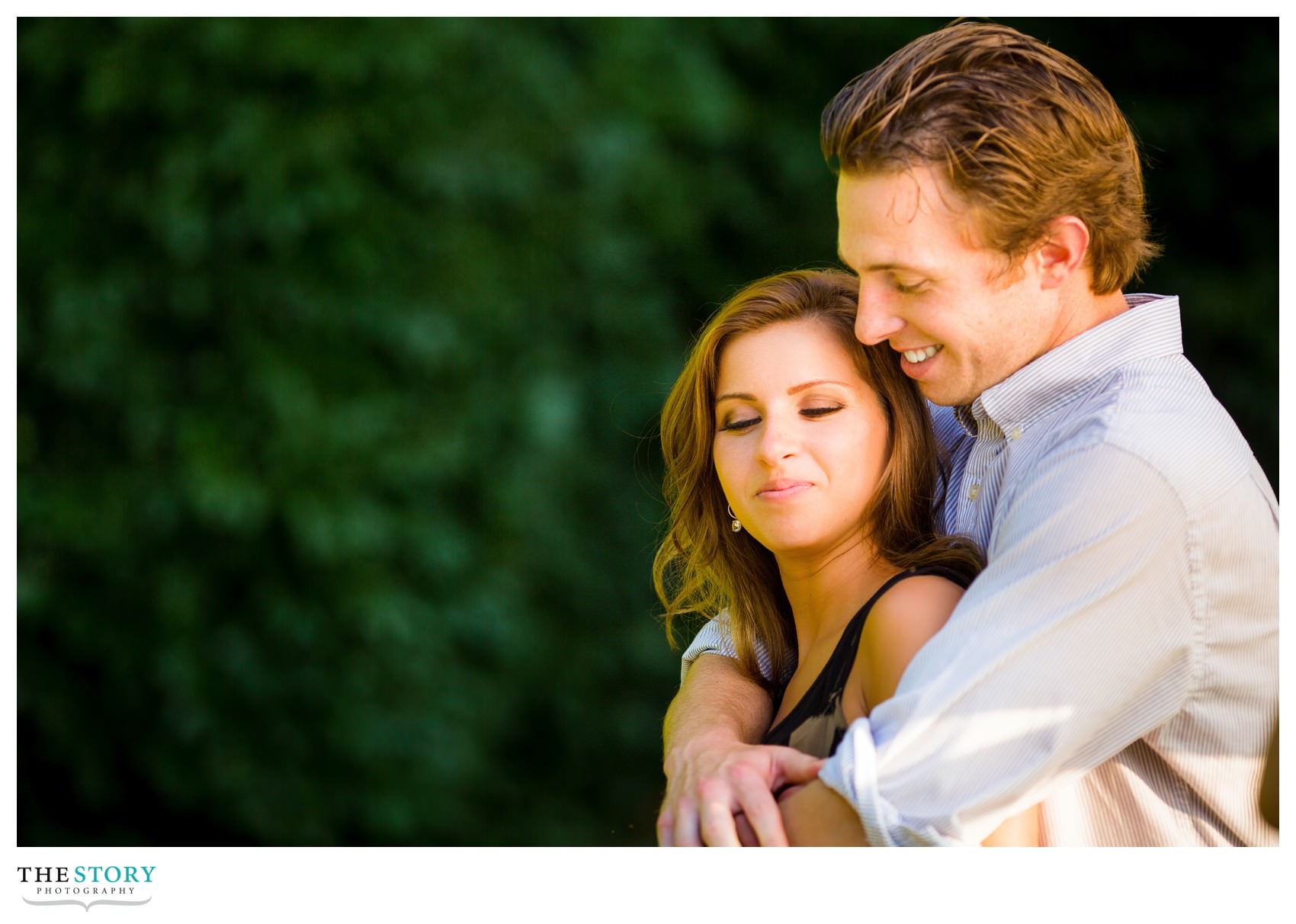 modern engagement photography at Cornell University in Ithaca, NY