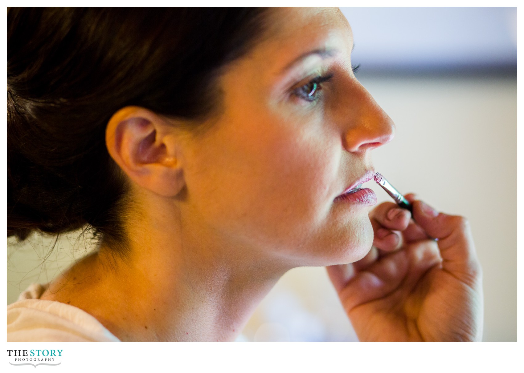 bride's prep at mirbeau spa wedding