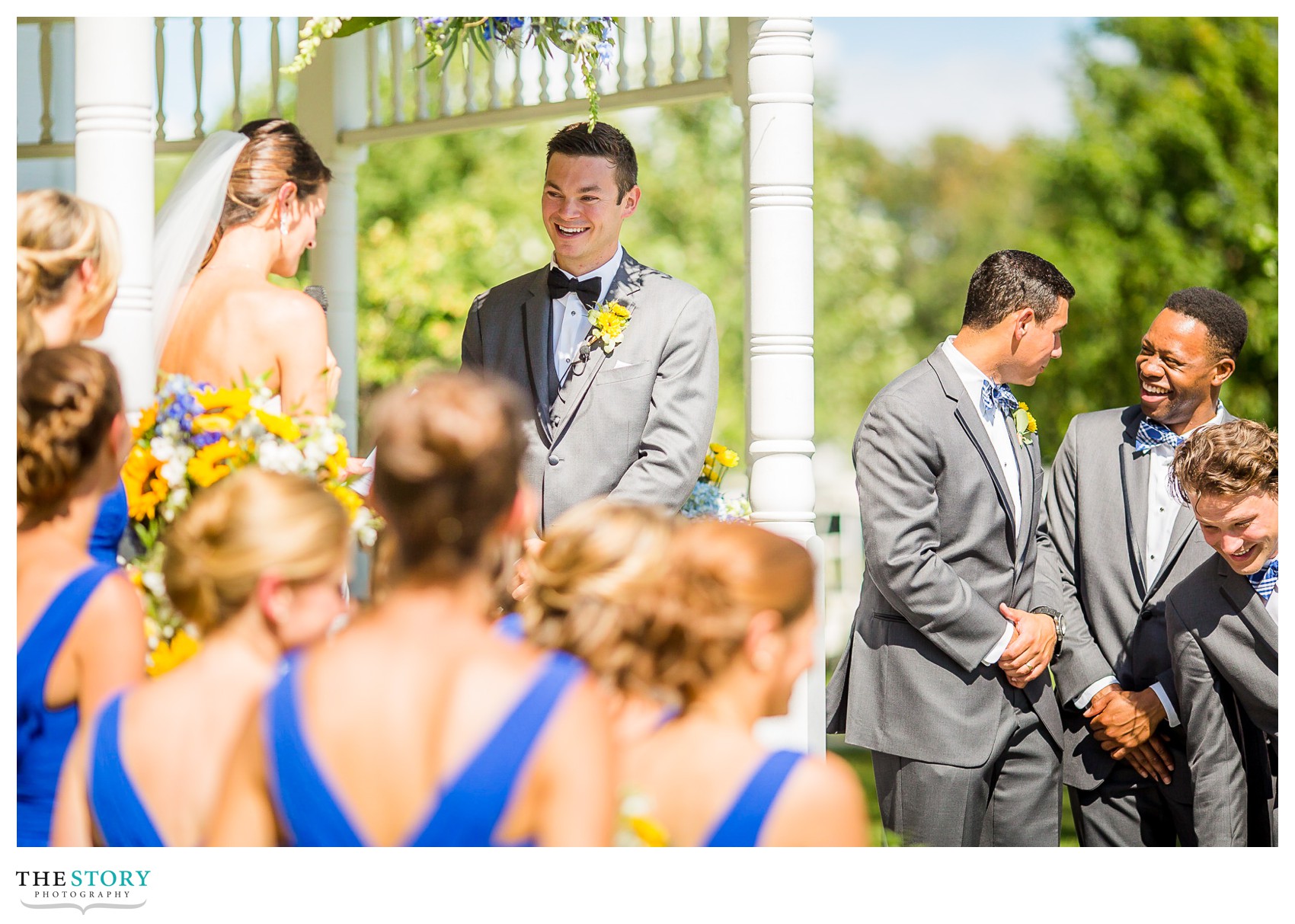 Wellesley Island wedding photo