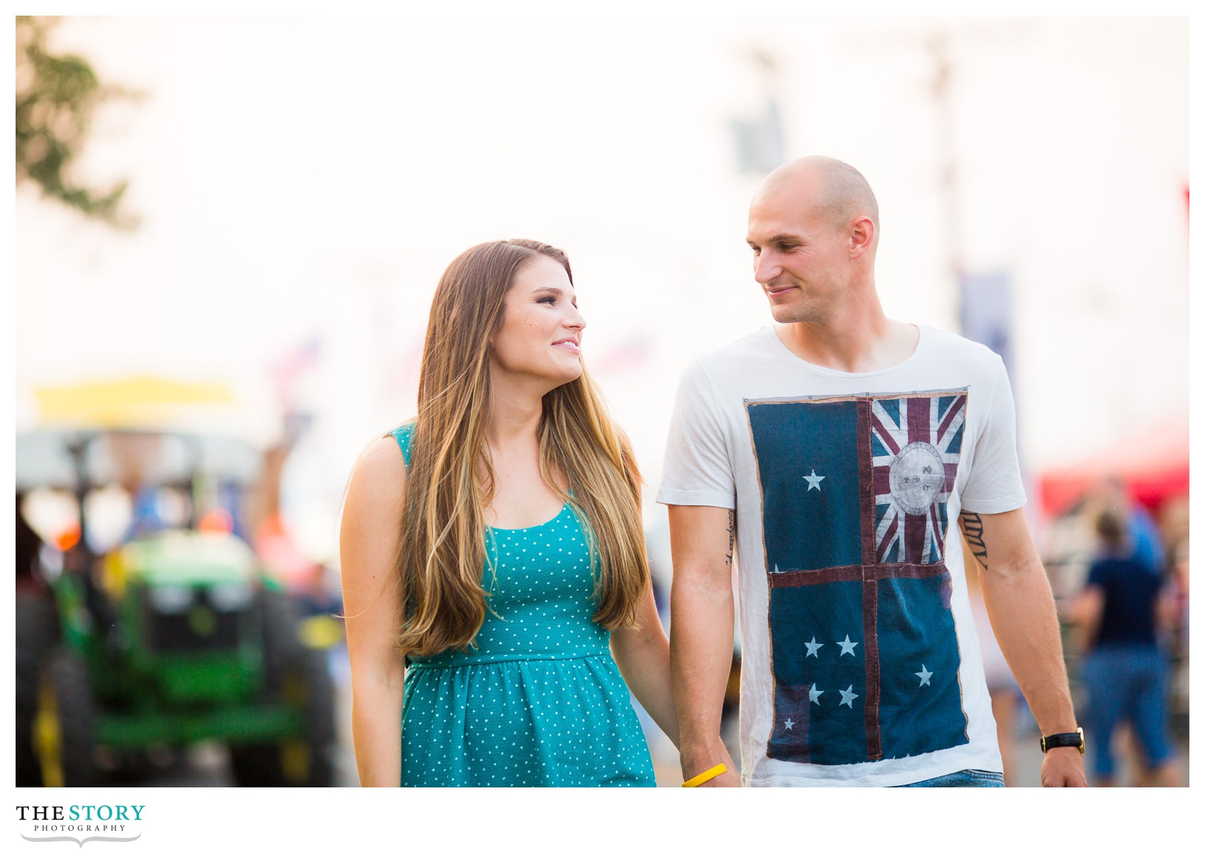 engagement photography at the New York state fair