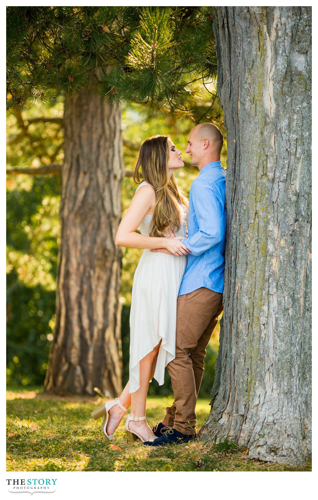 engagement photos at upper onondaga park