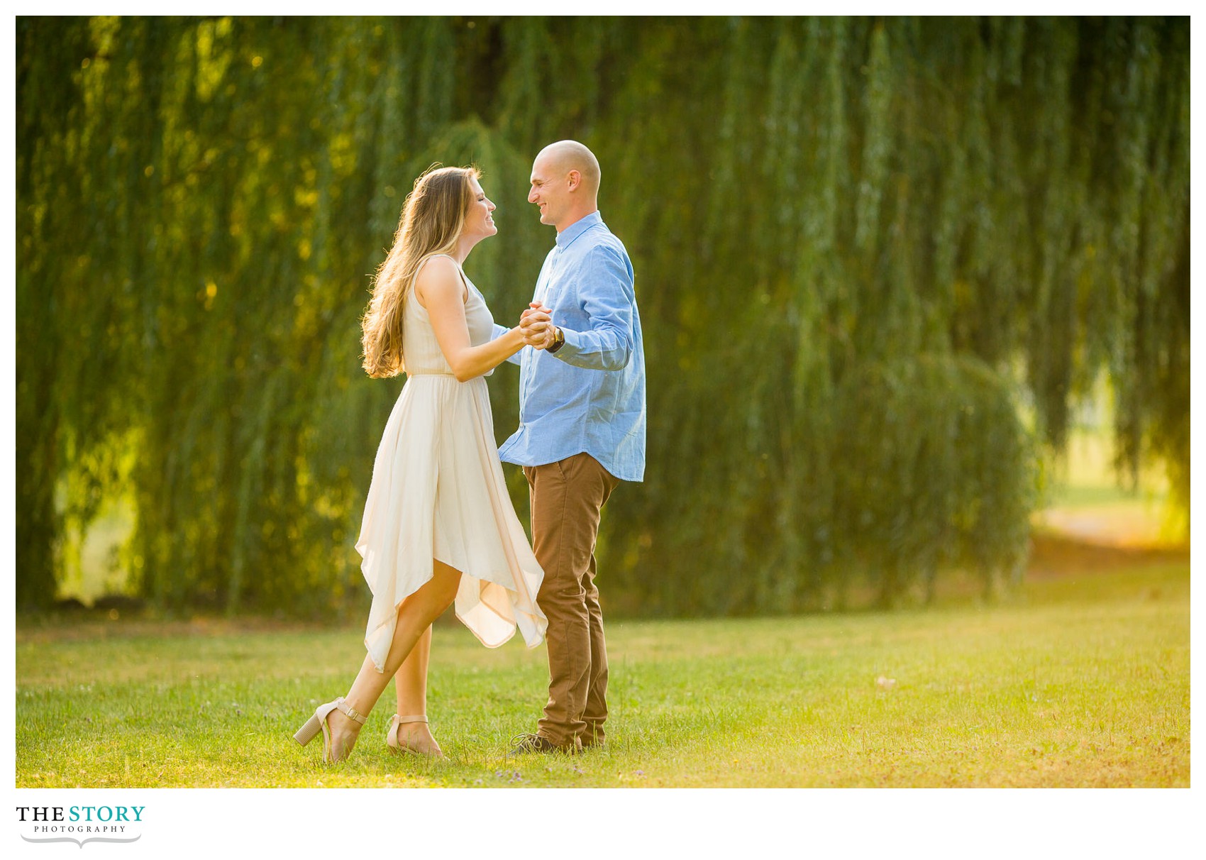 fun engagement photography in syracuse