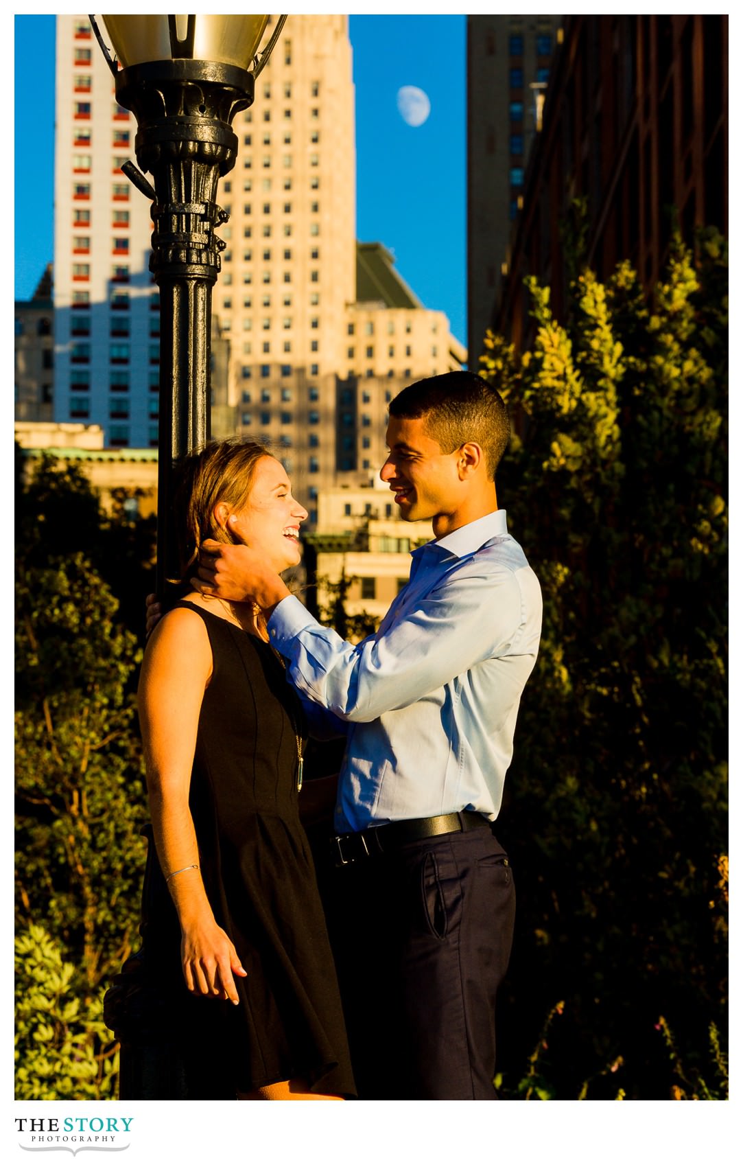 New York engagement photography