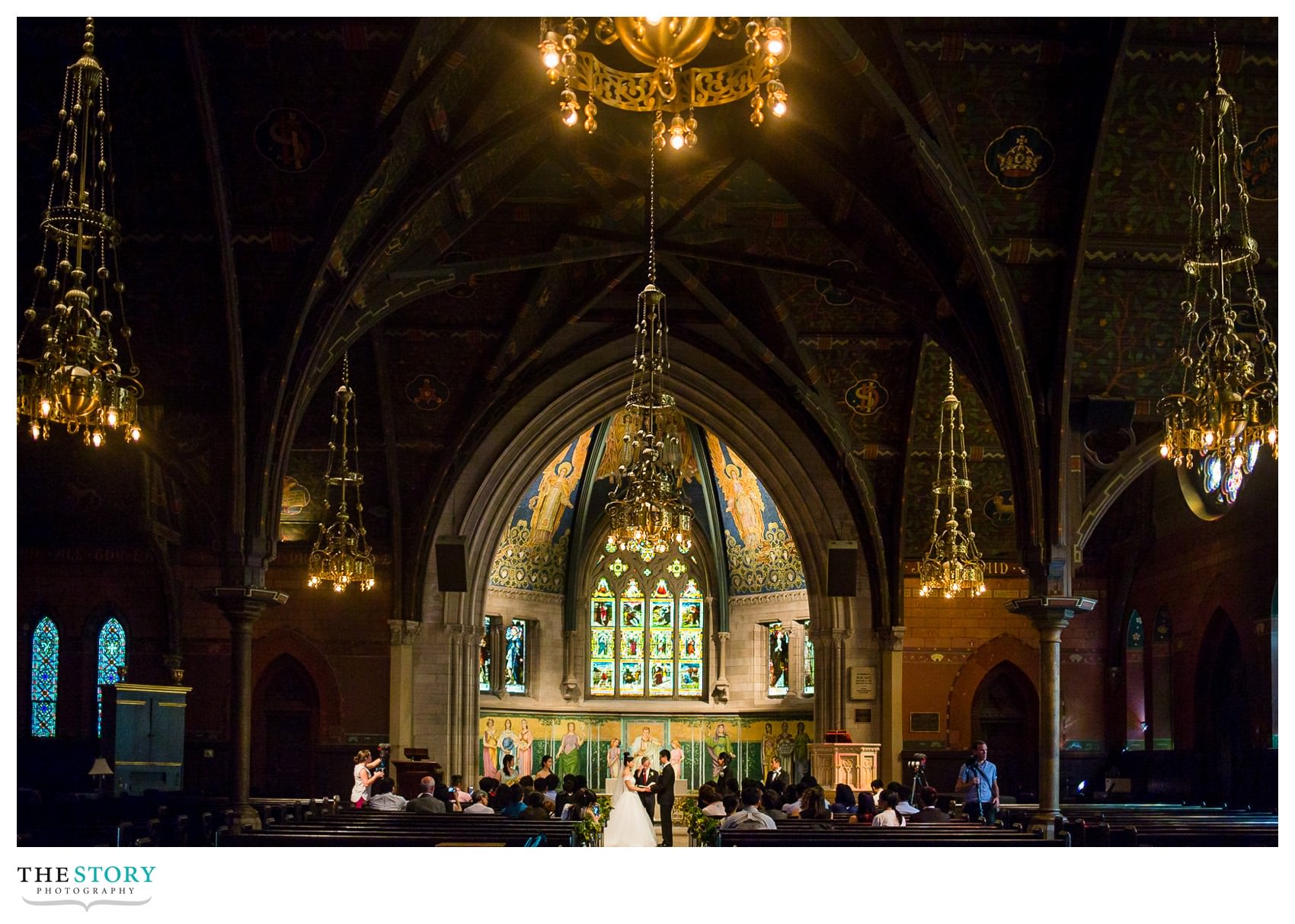 Cornell University Sage Chapel wedding photos