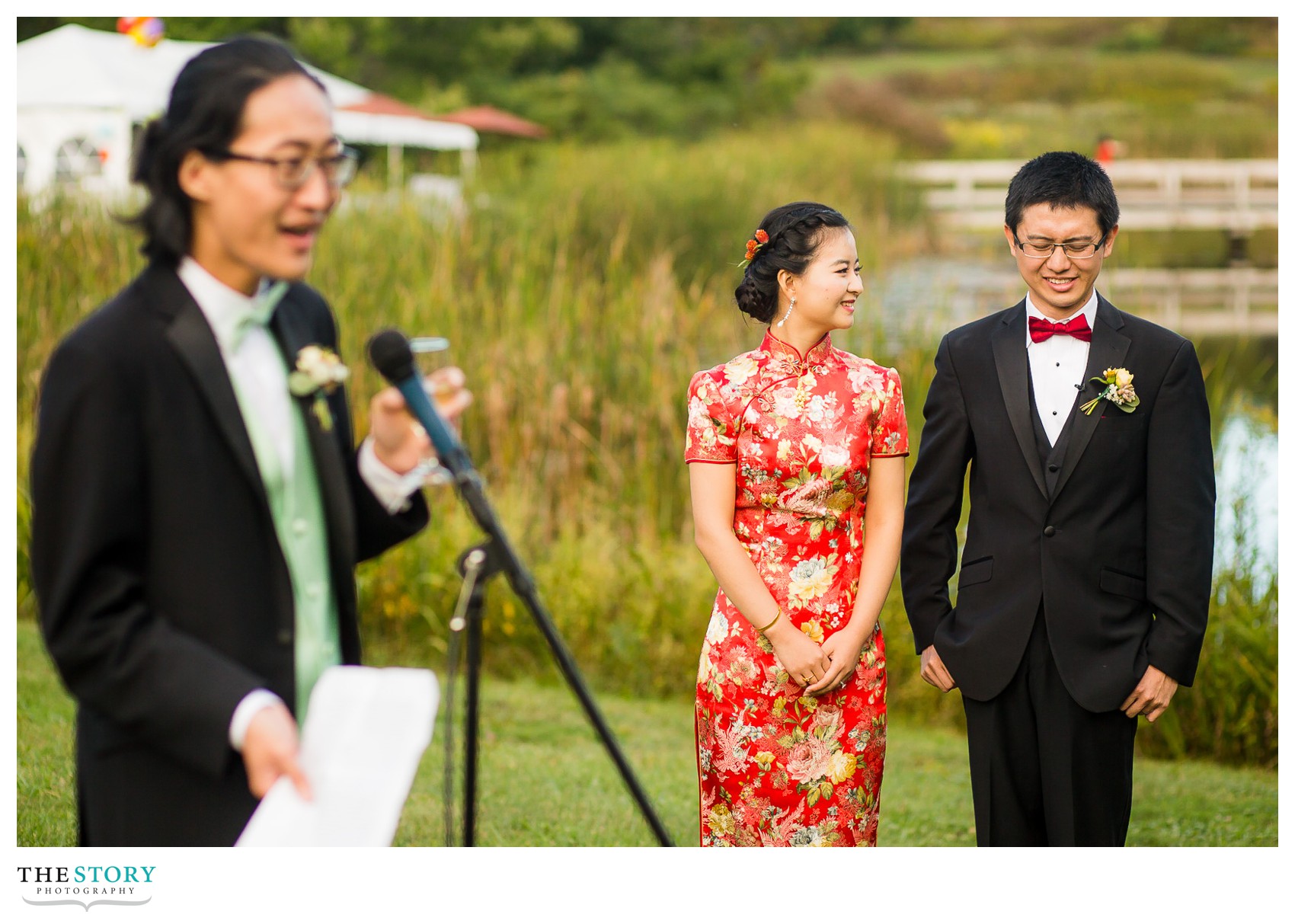 Cornell Plantations wedding reception photography